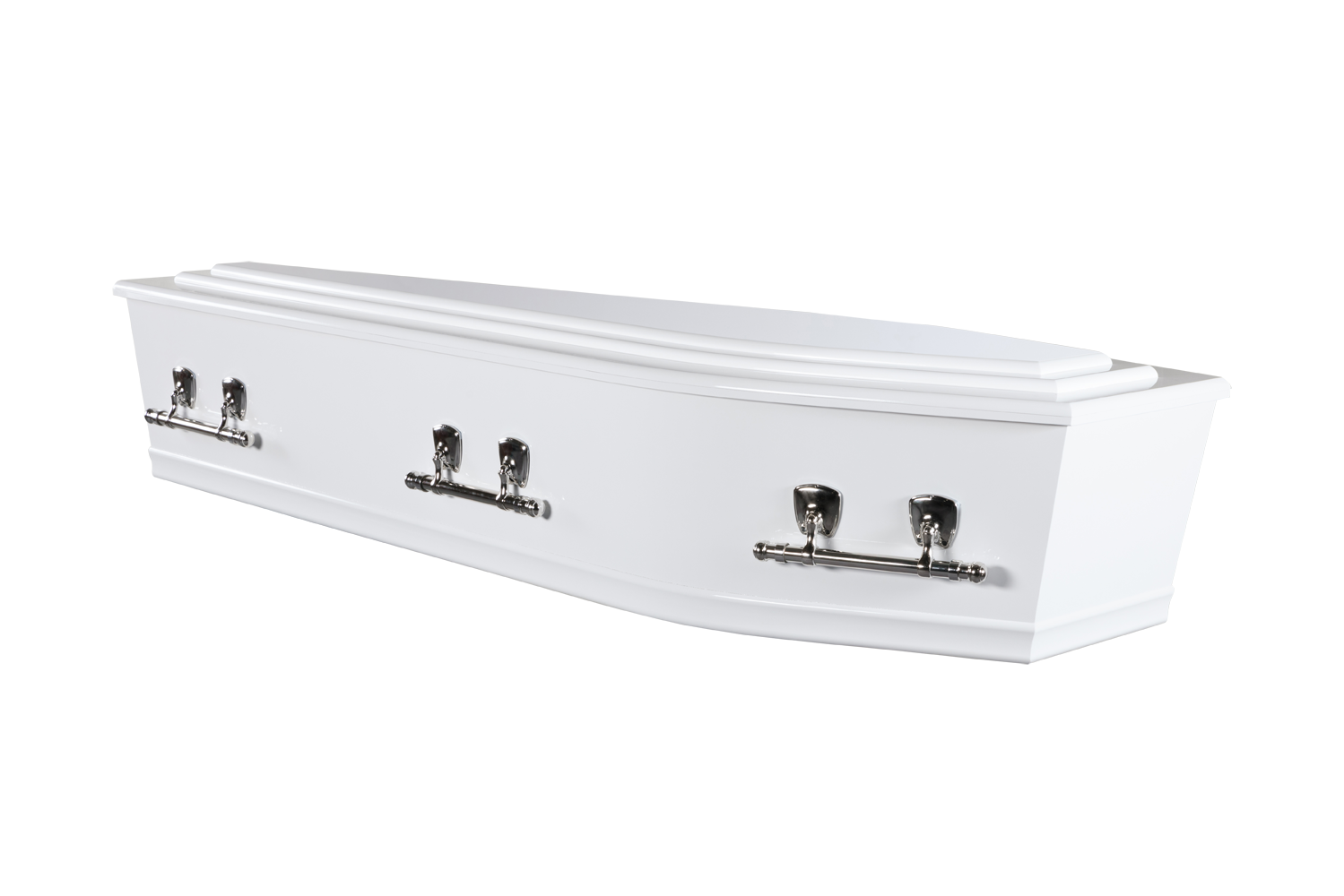 Somerset White Gloss Raised Lid